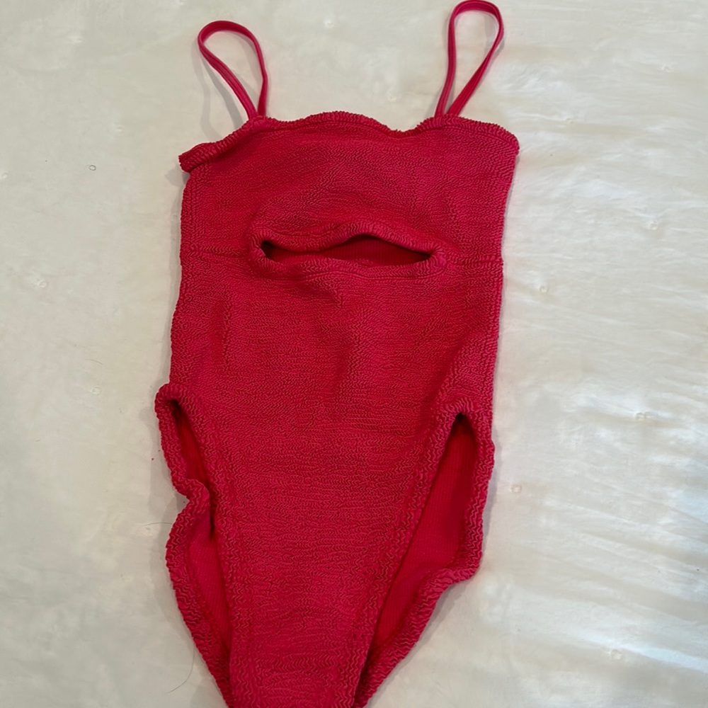 NWT one piece with cutout